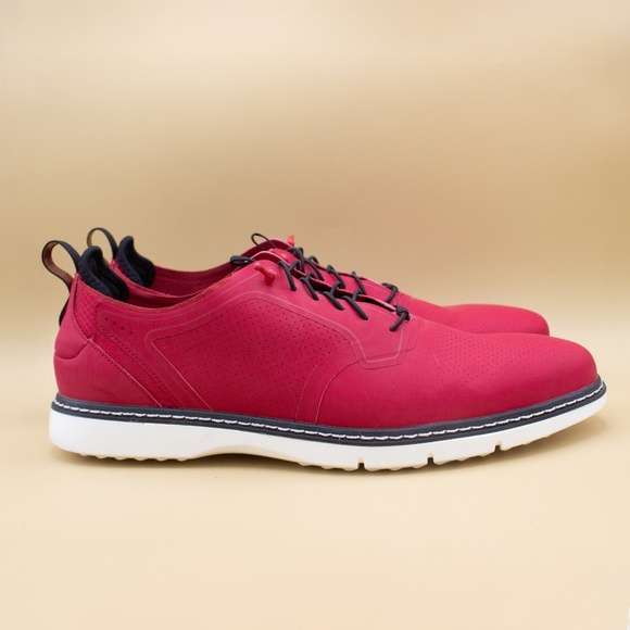 Stacy Adams Synchro Red Oxford Dress Shoes Men's Size 11.5 M - Picture 3 of 8